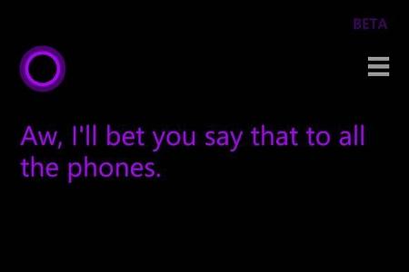 "I love you Cortana."