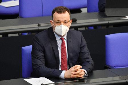 Jens Spahn im Bundestag