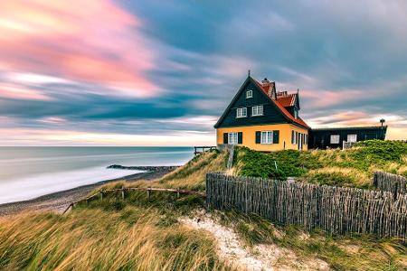 Platz 6: Verblüffend: Die Restaurants in Dänemark (hier zu sehen die Skagen-Küste in Nordjutland) sind leicht teurer als in ...