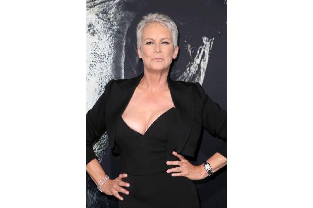 ...Jamie Lee Curtis schon glücklich und zufrieden ohne Schmerzmittel leben, denn von denen wurde sie abhängig, nachdem sie s...