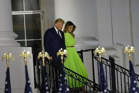 Als Donald Trump seine Präsidentschaftskandidatur der Republikaner im August 2020 offiziell bestätigte, glänzte Ehefrau Mela...