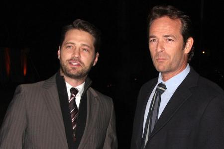 Auch Priestley (hier neben Luke Perry) war im Spin-off 