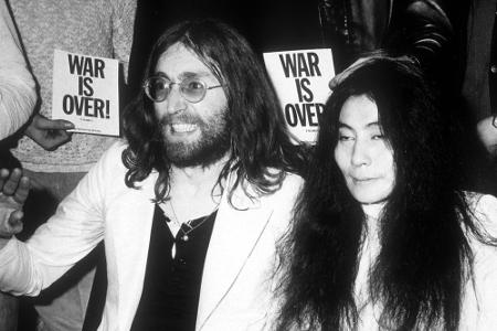 Yoko Ono (87) und John Lennon (1940-1980) schufen 1971 mit 