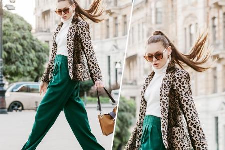 Nicht nur für viele Männer ein No-Go: Animal Print kann aufregend sein. Falsch gestylt oder gar gemixed sieht das Outfit abe...