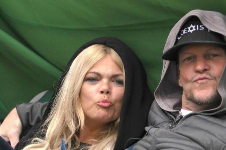 Wollen mit positiver Energie gewinnen: Diana und Michi