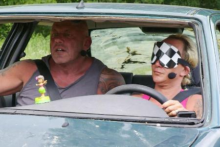 Andreas und Caro zeigten sich bei den Spielen als gutes Team.