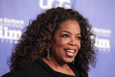 Talkshow-Legende Oprah Winfrey sprach 2001 vor 110 Studierenden der Kellogg School of Management an der Northwestern Univers...