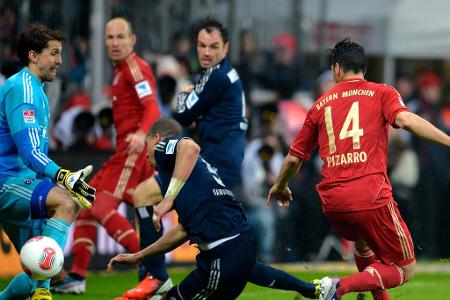 Eine Rückkehr jagte die nächste in Pizarros Karriere. Nach drei Jahren bei Werder kehrte er zum FC Bayern München zurück. Al...