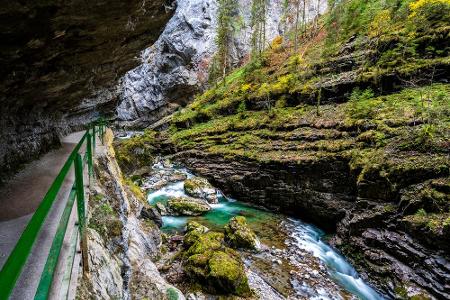 Die USA sind berühmt für ihre tiefen Schluchten. Ein beeindruckendes Exemplar befindet sich allerdings auch in Oberstdorf, B...
