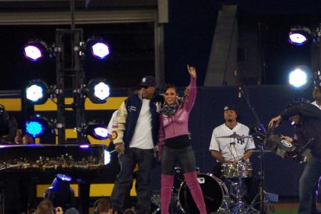 Alicia Keys und Jay-Z besingen in 