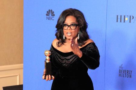 Seit ihrer Golden-Globes-Rede über die #MeToo-Bewegung, Bürgerrechte und Rassismus wird Oprah Winfrey als zukünftige US-Präs...