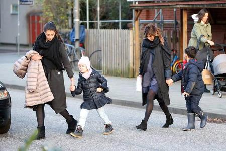 ...und Halt nach all den privaten Tiefschlägen schöpfte Sabia aber immer wieder aus ihrer Familie. Mit ihrer Tochter Kathari...
