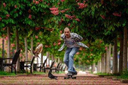Bei Skate-, Wave-, Longboard oder Inline-Skates gelten die Vorschriften des Fußgängerverkehrs. Sie müssen also auf dem Gehwe...