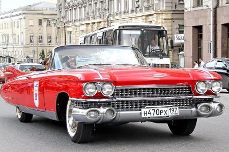Stattlich kommt der Cadillac Eldorado daher. Ein Sinnbild für offene, US-amerikanische Straßenkreuzer.