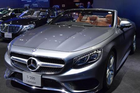 Aber auch heute gibt es immer wieder Augenweiden unter den Cabrios. Auf Basis des S-Klasse Coupés entwarf Mercedes dieses el...
