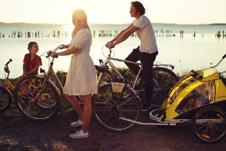 Fahrradtour mit der ganzen Familie