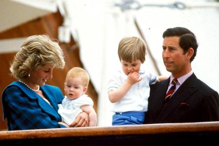 Zwei Jahre später, kurz nach der Geburt seines Bruders Harry (33), waren Williams' Haare schon etwas dunkler geworden. Auch ...