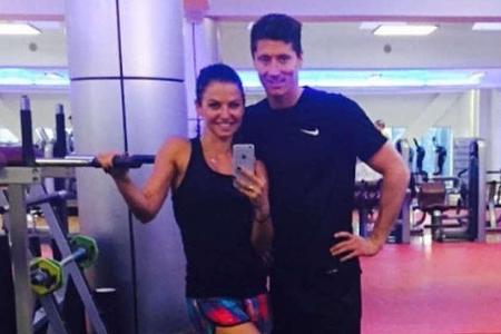 Bei den Lewandowskis wird Sport groß geschrieben.