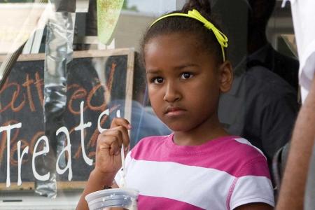 Und auch die kleine Schwester Sasha wurde vom kleinen Pausbäckchen (2009) ...