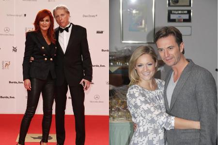 Andrea Berg mit Gatte Ulrich Ferber, Helene Fischer mit Freund Florian Silbereisen