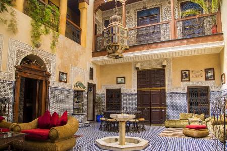 In einem Riad übernachten: Und das am besten in der Medina! Riad bedeutet 