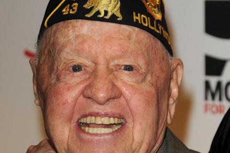 Im September hätte Schauspieler Mickey Rooney (