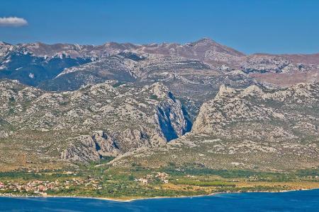 Ein weiteres Paradies für Kletterer und Wanderer ist der Nationalpark Paklenica. Vor allem die große Schlucht ist sehenswert...