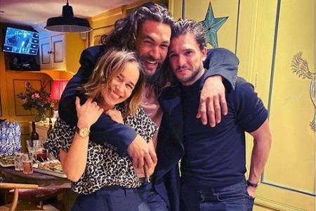 Schauspielerin Emilia Clarke feierte ihren Geburtstag mit ihren ehemaligen 