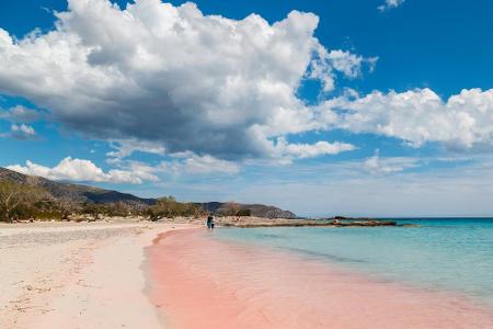 Auch die nächste Station ist in Griechenland. Das unbewohnte Mini-Eiland Elafonisi liegt vor der Küste Kretas. Bei ruhigem S...