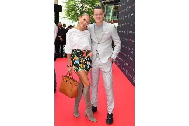 Ein Wiedersehen gibt es mit Jenny Elvers (hier mit Sohn Paul) auch rund um die diesjährige, siebte Staffel von 'Promi Big Br...