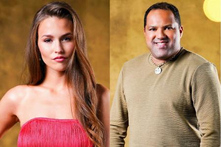 Laura Müller und Alton tanzen mit den anderen Kandidaten der RTL-Show 