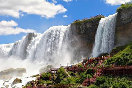 Wer nach Kanada fährt, muss die Niagarafälle gesehen haben! 