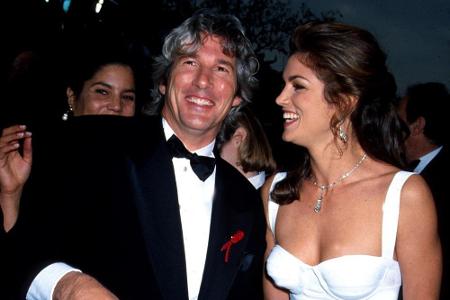 Ein echtes Traumpaar gaben auch Hollywood-Schwarm Richard Gere und Supermodel Cindy Crawford ab. Die beiden waren zwischen 1...