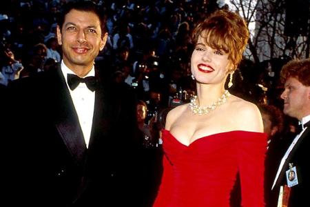 Schauspielerin Geena Davis gab 1987 Jeff Goldblum das Jawort. Nur drei Jahre später folgte die Scheidung.