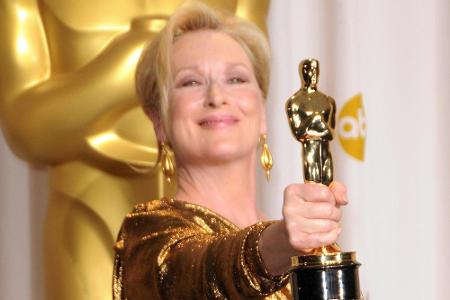 Meryl Streep ist die Königin der Nominierten. Ganze 21 Mal hatte sie bereits die Chance auf den Preis. Mit nach Hause nehmen...