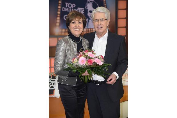 ...eigentlich erst am 19. April seinen 75. Ehrentag hat, wurde zwar mit einer eigenen Sendung belohnt, die Blumen bekam aber...