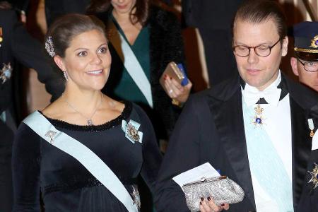 Wichtige Termine nahm die Kronprinzessin bis kurz vor der Geburt wahr.