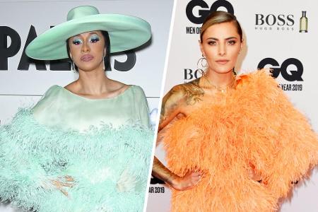 Für Fashionistas weltweit gab es 2019 an diesem Modetrend kein Vorbeikommen: Federn! Und auch die Stars machten vor dem bunt...