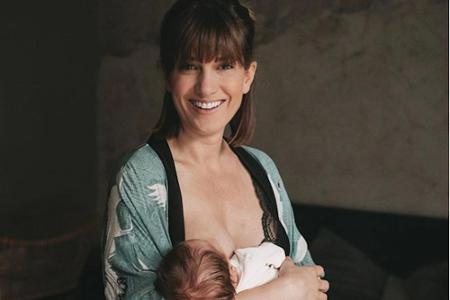 Stahlt bis über beide Ohren: Am 18. Juli erblickte das zweite Kind von Ex-