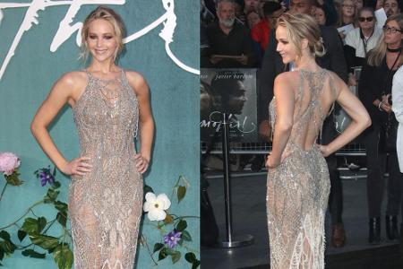 ...bei der Premiere ihres Horrorstreifens 