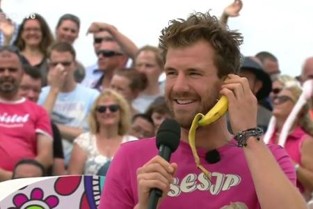 Voll Banane? Luke Mockridge löste mit seinem Gaga-Auftritt im 
