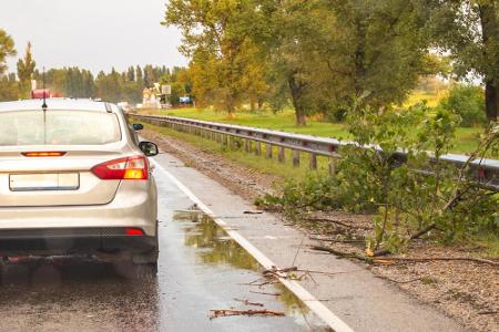 Ab Windstärke elf und angesagtem schweren Sturm oder Orkan sollten Sie dann besser gar nicht mehr ins Auto steigen. Die Gefa...