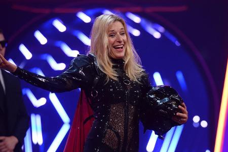 Das staunten die Zuschauer nicht schlecht: Der geschmeidige Panther war niemand anderes als Voksmusik- und Schlagerstar Stef...