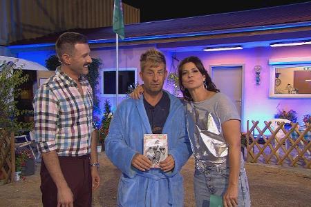 Almklausi (Mitte) erhielt die wenigsten Anrufe und verpasste das Finale ganz knapp.