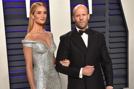 Das Model Rosie Huntington-Whiteley (32) und der Schauspieler Jason Statham (51) sind bereits seit einigen Jahren ein glückl...