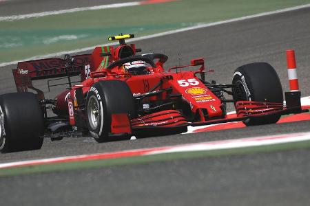 Carlos Sainz - Ferrari - Formel 1 - Test - Bahrain - 13. März 2021