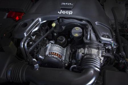 Jeep Wrangler Rubicon V6 Motor