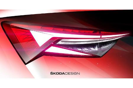 Skoda Kodiaq Designskizzen
