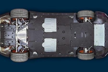 Porsche Unterboden Fotografie