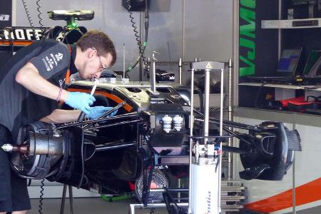 Force India - Formel 1 - GP Monaco - Mittwoch - 20. Mai 2015